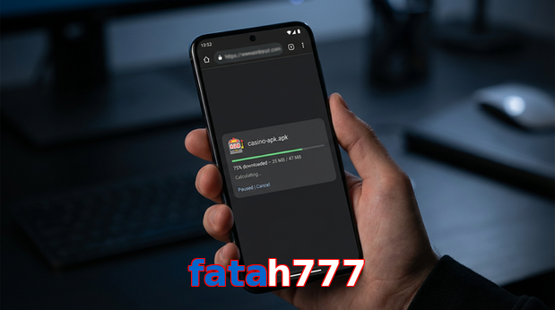 Main screen of Fatah777 apk page for PK players